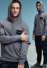 Cotton Zip Up Sweatshirt