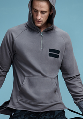 Cotton Zip Up Sweatshirt