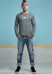 Cotton Long Sleeve Sweatshirt