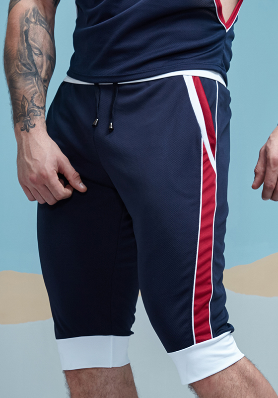 Fast Dry Elastic Waist Active Shorts