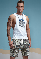 Cotton Print Breathable Tank Top