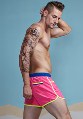 Fast Dry Elastic Waist Active Shorts