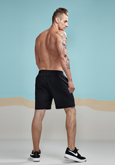 Elastic Waist Workout Shorts