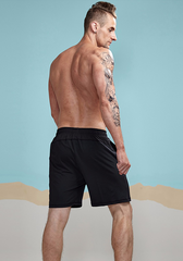 Elastic Waist Workout Shorts