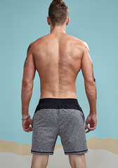 Elastic Waist Workout Shorts