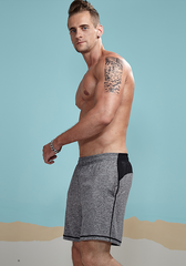 Elastic Waist Workout Shorts