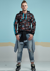 Camo Zipper Pocket Hoody