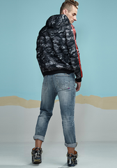 Camo Zipper Pocket Hoody