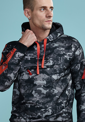 Camo Zipper Pocket Hoody