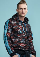Camo Zipper Pocket Hoody