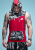 Muscle Cut Camo Active Tank Top