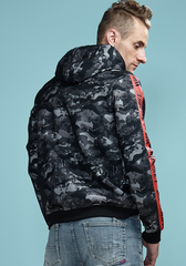 Camo Zipper Pocket Hoody