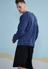 Denim Cotton Sweatshirt
