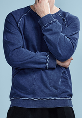 Denim Cotton Sweatshirt