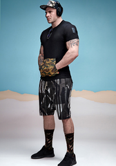 Camo Pocket Crew Neck Tshirt