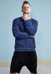 Denim Cotton Sweatshirt