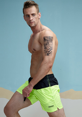 Patchwork Fast Dry Active Shorts